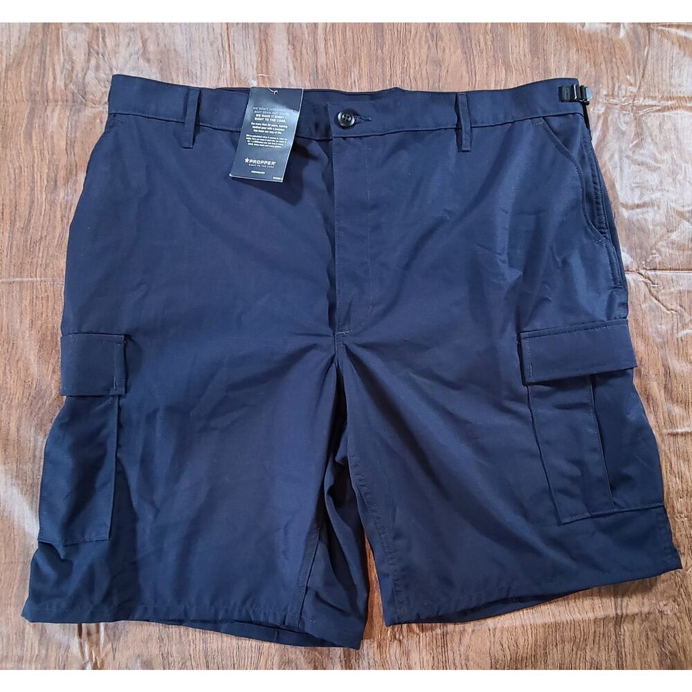 NWT Propper Tactical Cargo Shorts Men's Size XL 42" Navy Blue